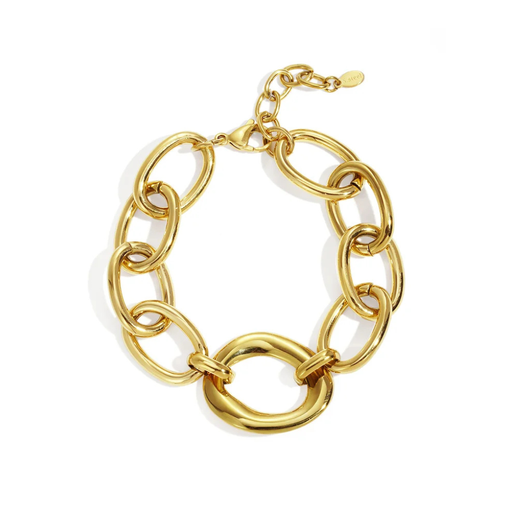 Bold circle armband