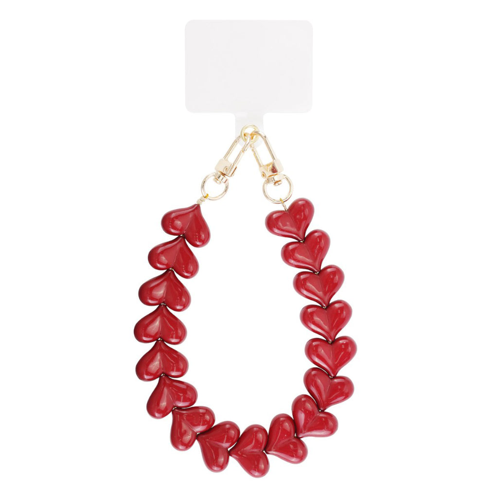 Love telefoonkoord rood