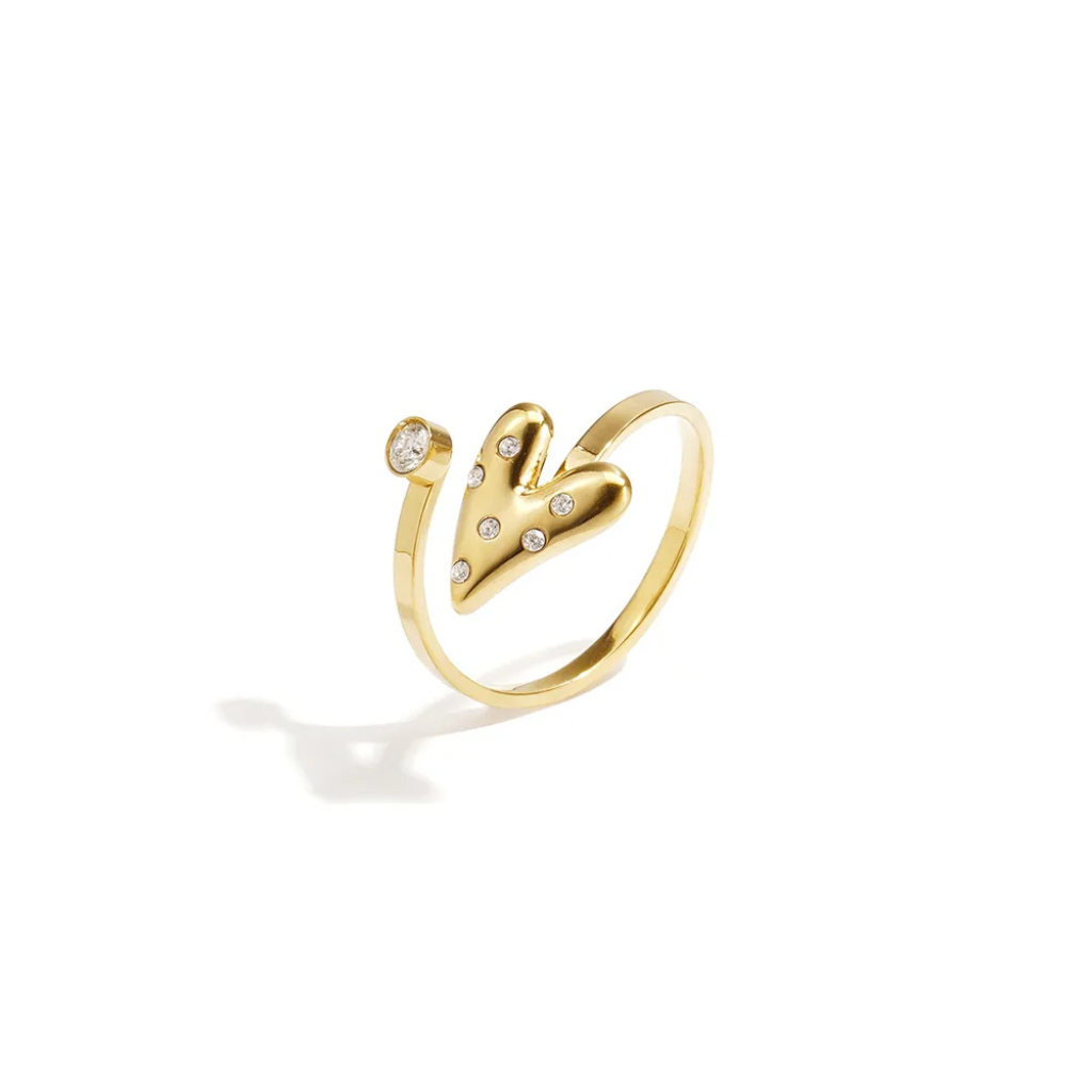 Double sparkle ring