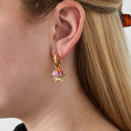 Bloemetjes oorbellen