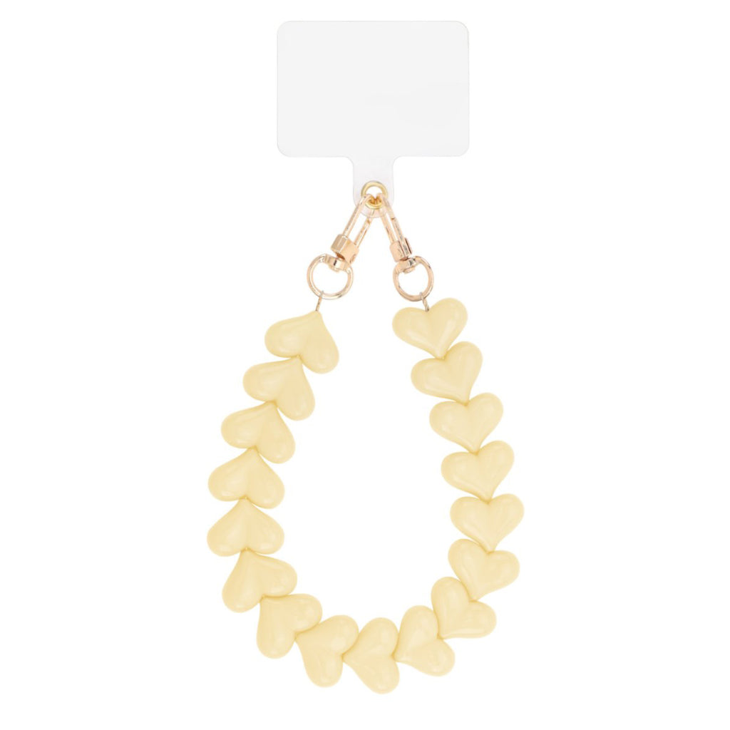 Love telefoonkoord geel