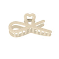 Haarklem twist beige