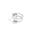 Twist love ring zilver