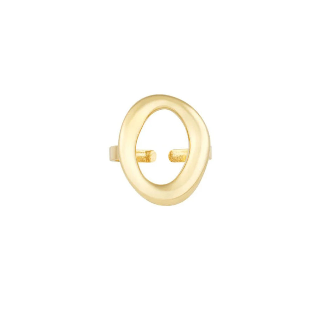 Hoop ring goud