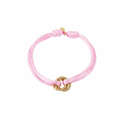 Armband met gouden schakel