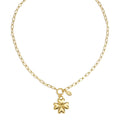 Klaver ketting goud