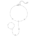 Sparkle handchain zilver