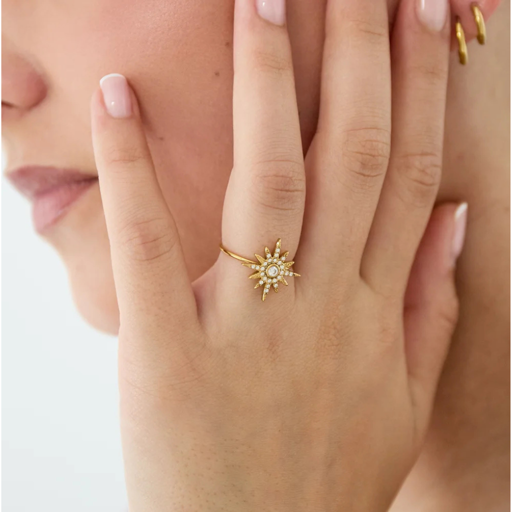 Starlight spark ring
