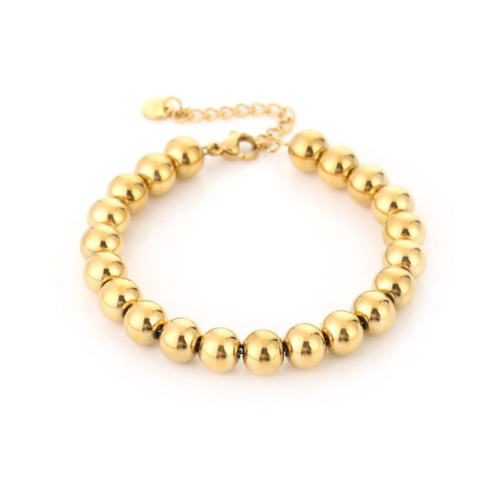 Statement bolletjes armband